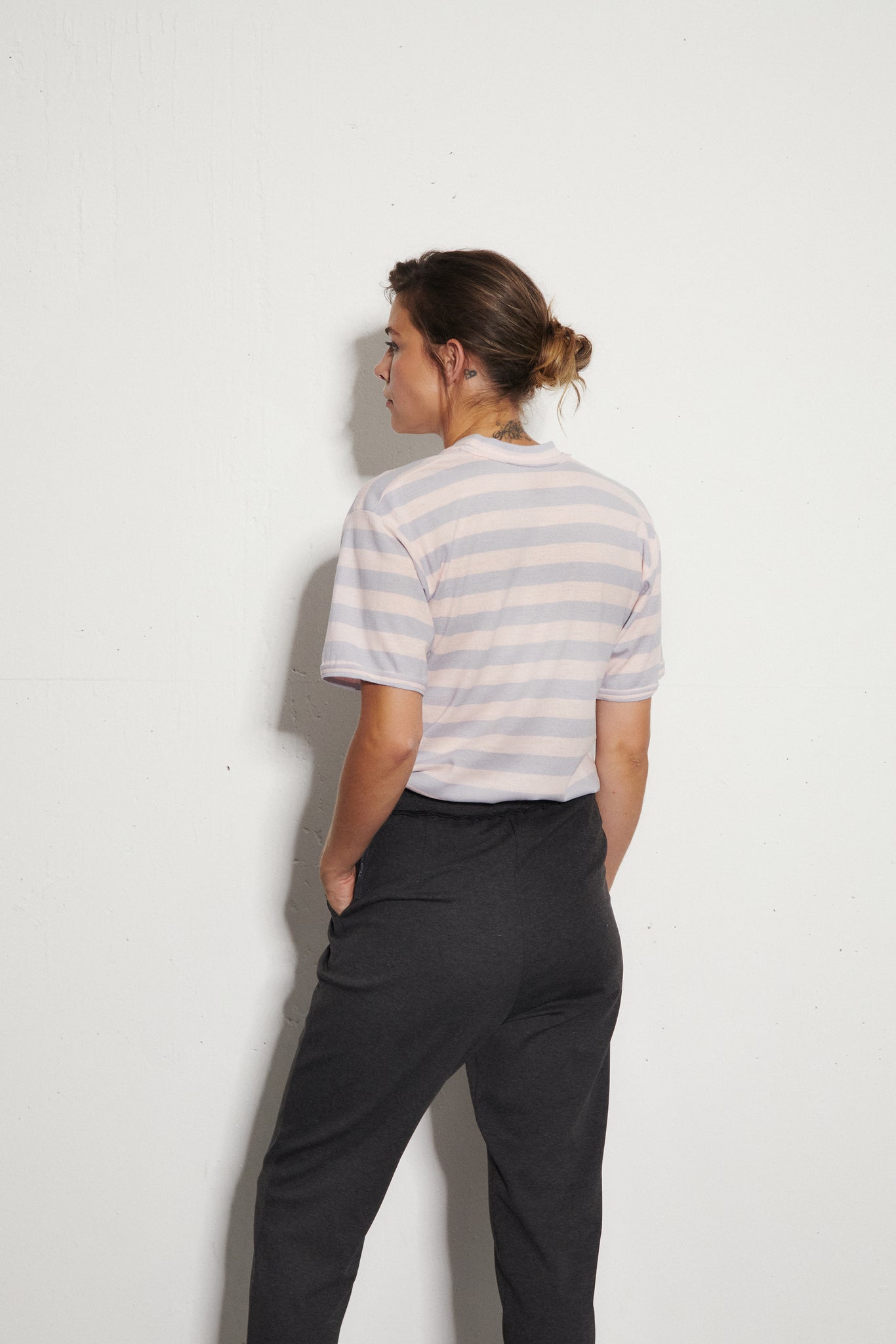 Shirt Klassik Stripes Wolle | LOOK F06