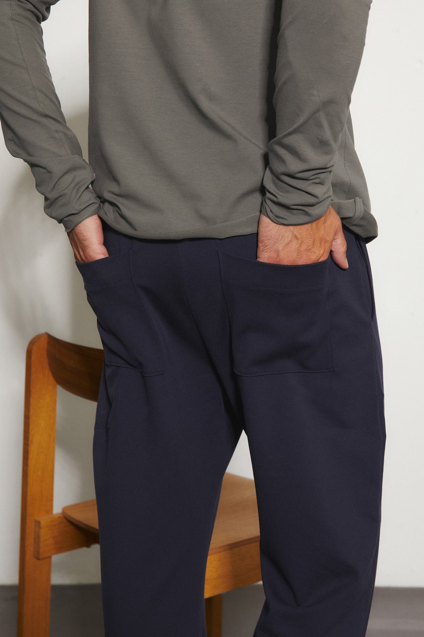 Waist Pants Pockets On | LOOK M06